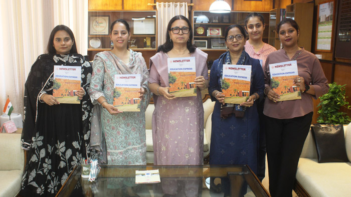 Panjab University, Chandigarh today released third edition of newsletter of Department of Education, PU.